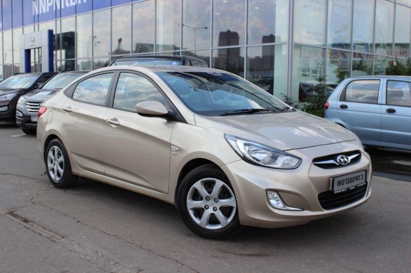 Hyundai Solaris 2011 серый SAE